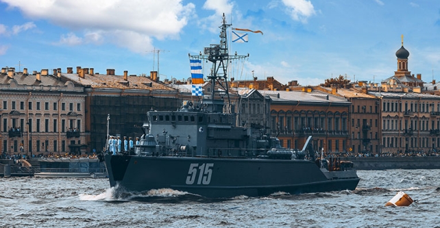 Russian's Navy Day Parade