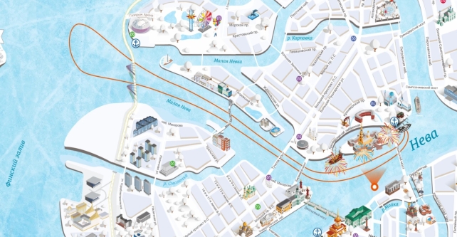 Салют 23 февраля на СВП