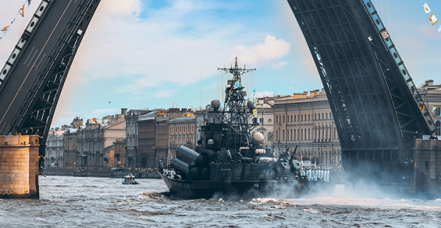 Russian's Navy Day Parade