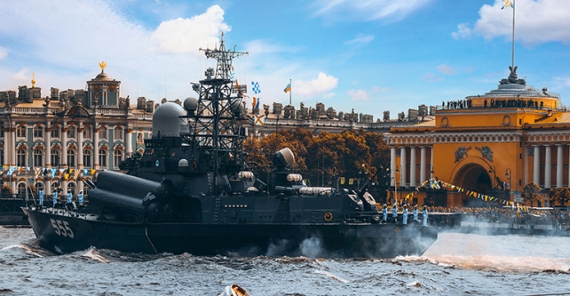 Russian's Navy Day Parade